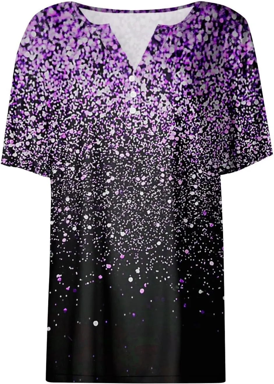 Womens Trendy 2024 Short Sleeve Tops Summer Blouses Shirts Vacation Tshirts Tee Dressy Causal Ladies Clothing