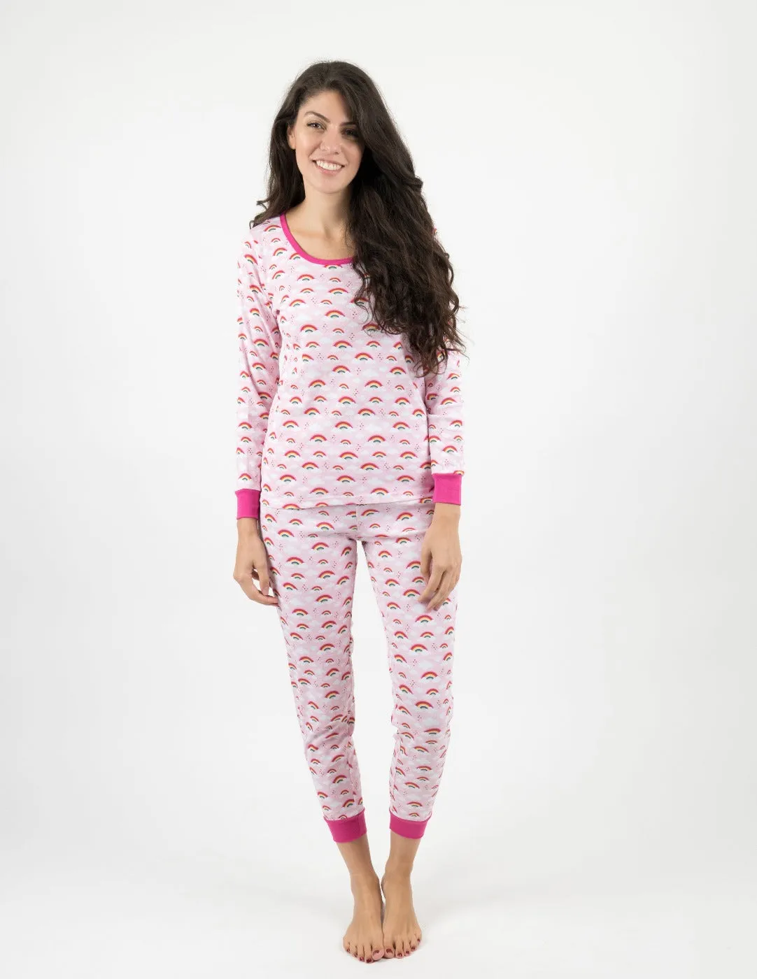 Women's Two Piece Cotton Pajamas