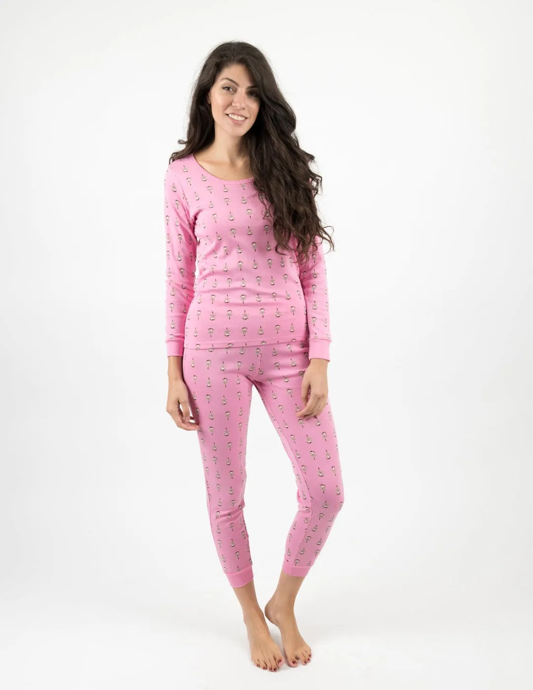 Women's Two Piece Cotton Pajamas