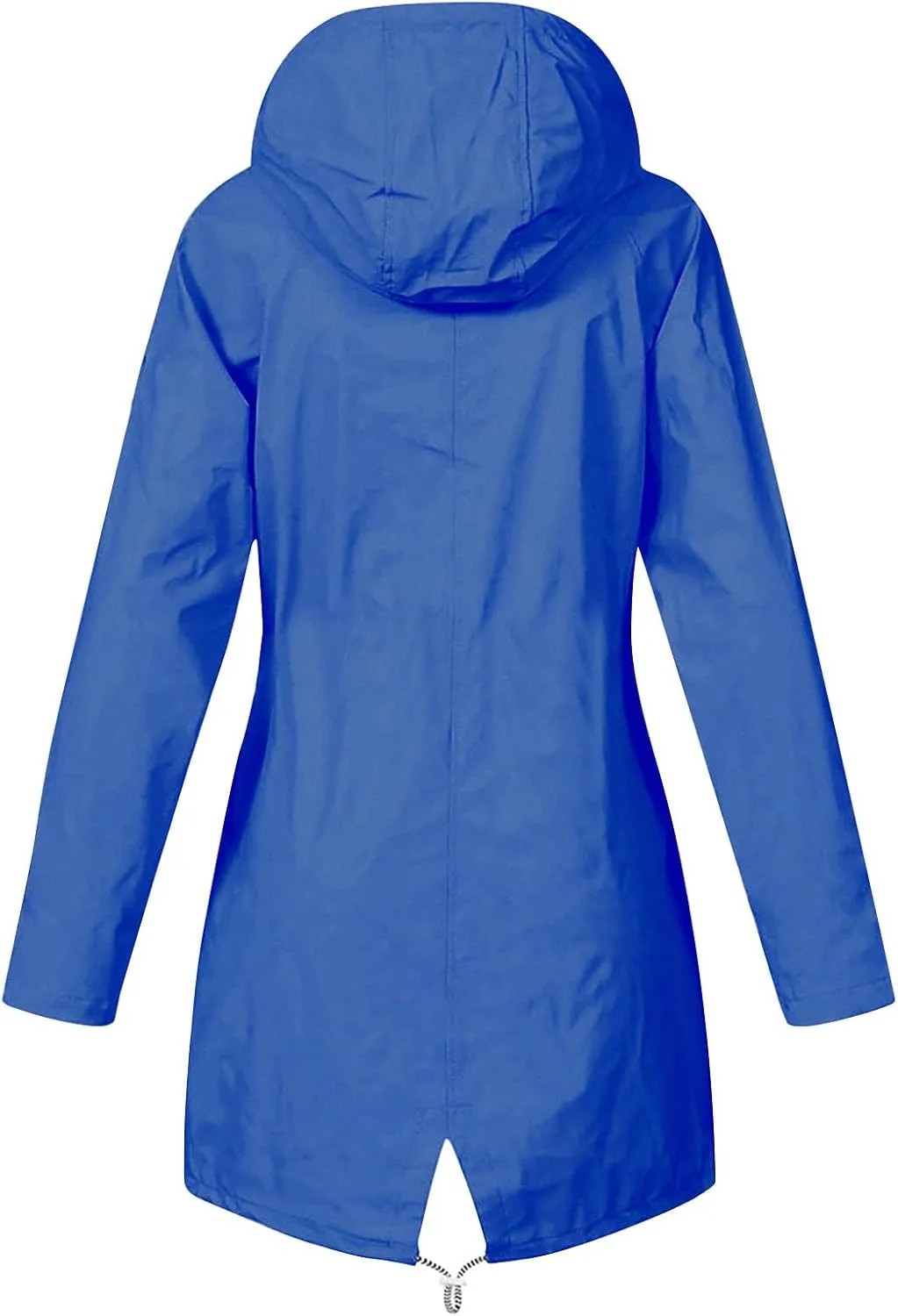 Women's Waterproof Rain Jacket Long Sleeve Lightweight Hooded Jackets Raincoat for Hiking Travel Outdoor Windbreaker