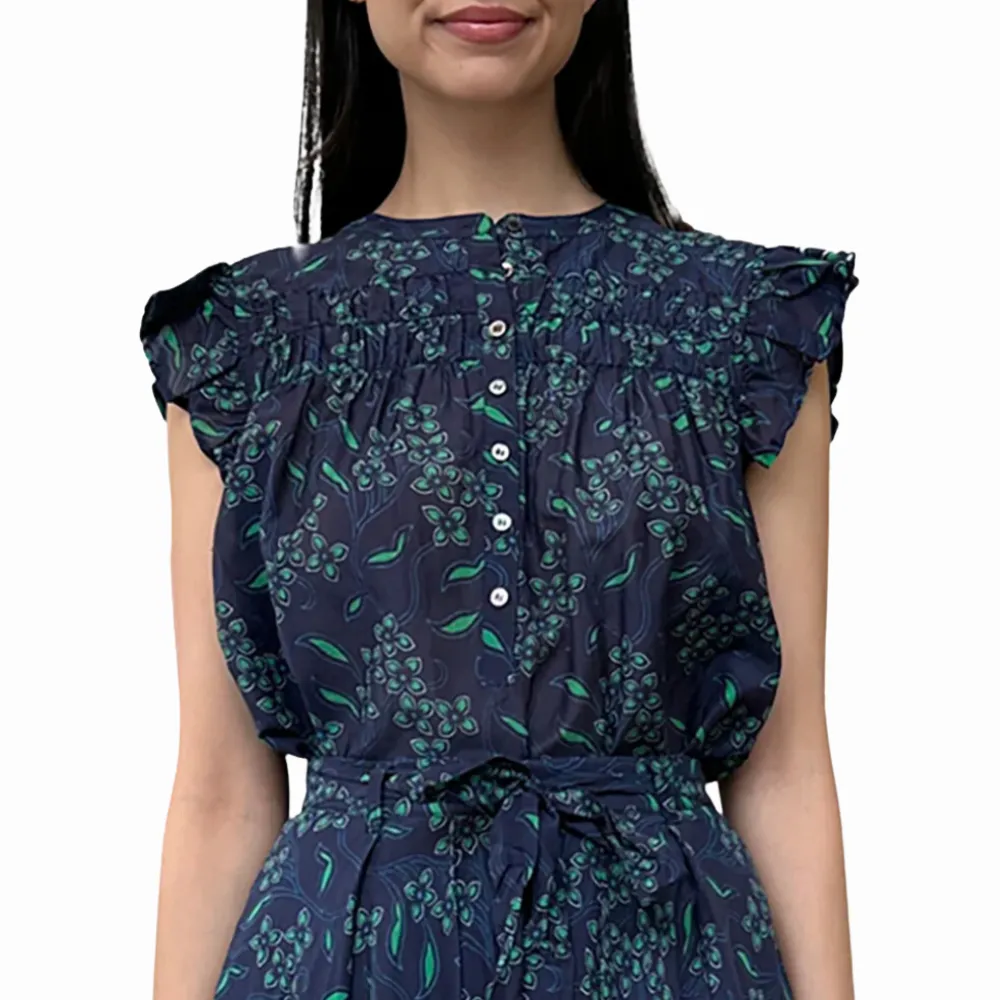 Xirena Bria Shirt - Navy Green
