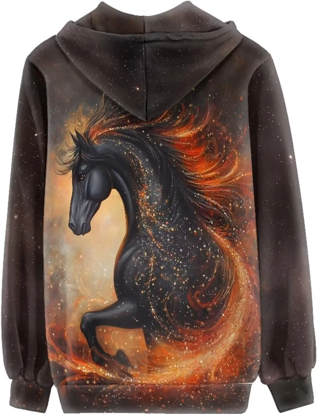 YEXIATODO Women's Zip Up Hoodies Long Sleeve Hooded Sweatshirt Jacket