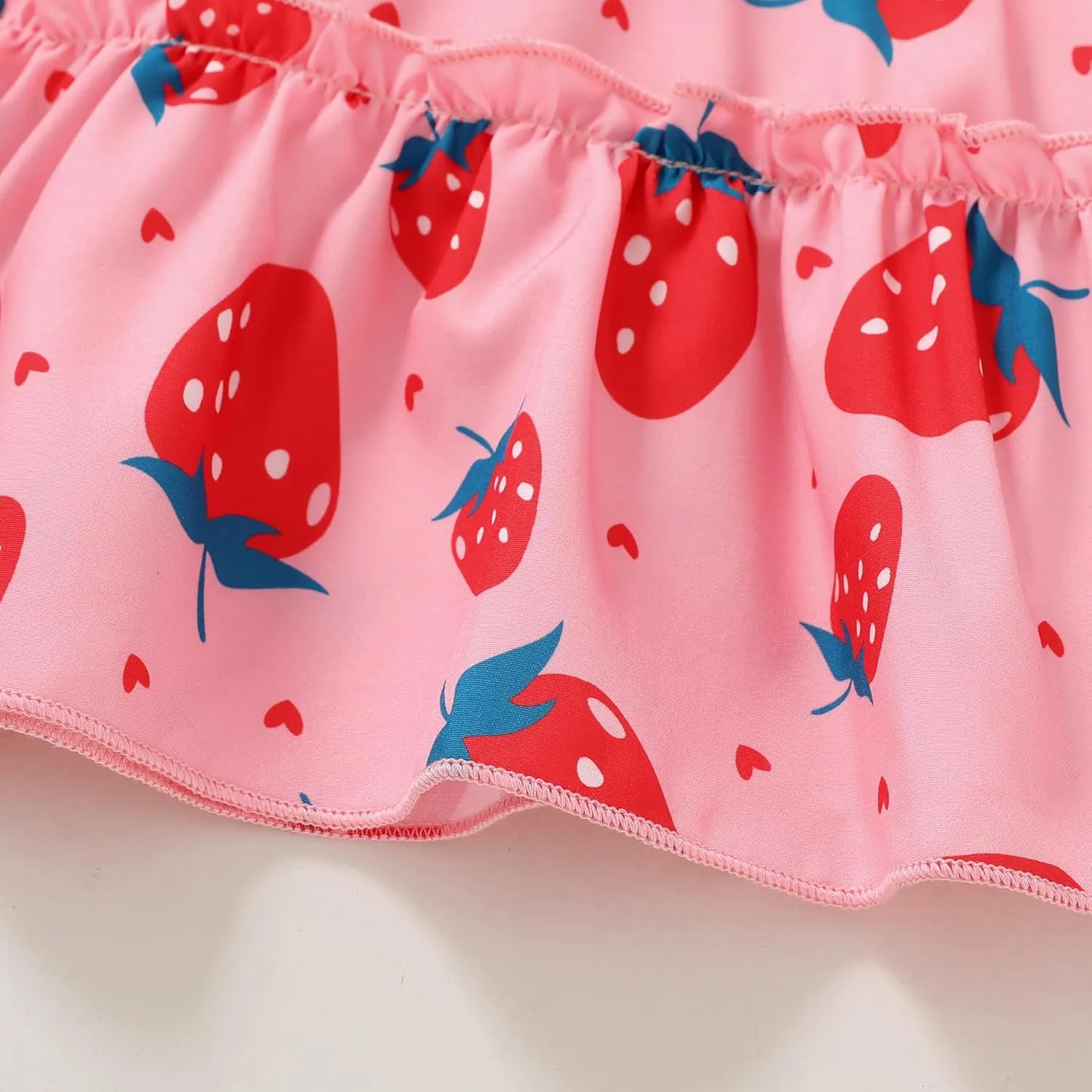YOUNGER TREE Toddler Girl Dress Kids Sleeveless Ruffle Dresses for Girls Summer Outfits Beach Sundress