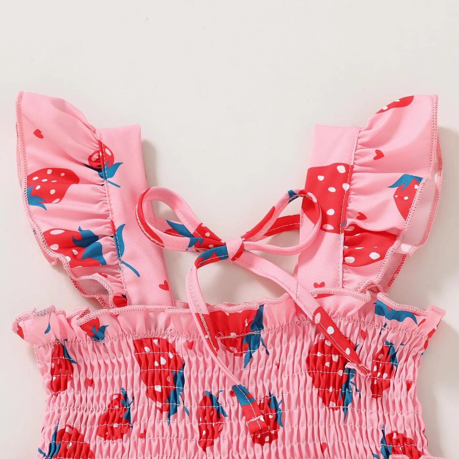 YOUNGER TREE Toddler Girl Dress Kids Sleeveless Ruffle Dresses for Girls Summer Outfits Beach Sundress